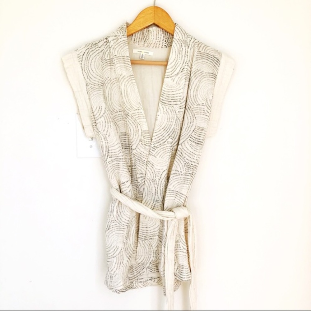 Anthropologie’ s Pure + Good boho Wrap Vest